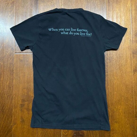 Twilight 2008 Movie Promo Y2K 00s Black Cotton Tee T-Shirt Women's Small - Picture 5 of 8
